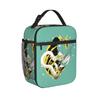 Brushbuddy And Coco Witch Hat Atelier Anime Thermal Insulated Lunch Bag for Office Portable Bento Box Cooler Thermal Food Box