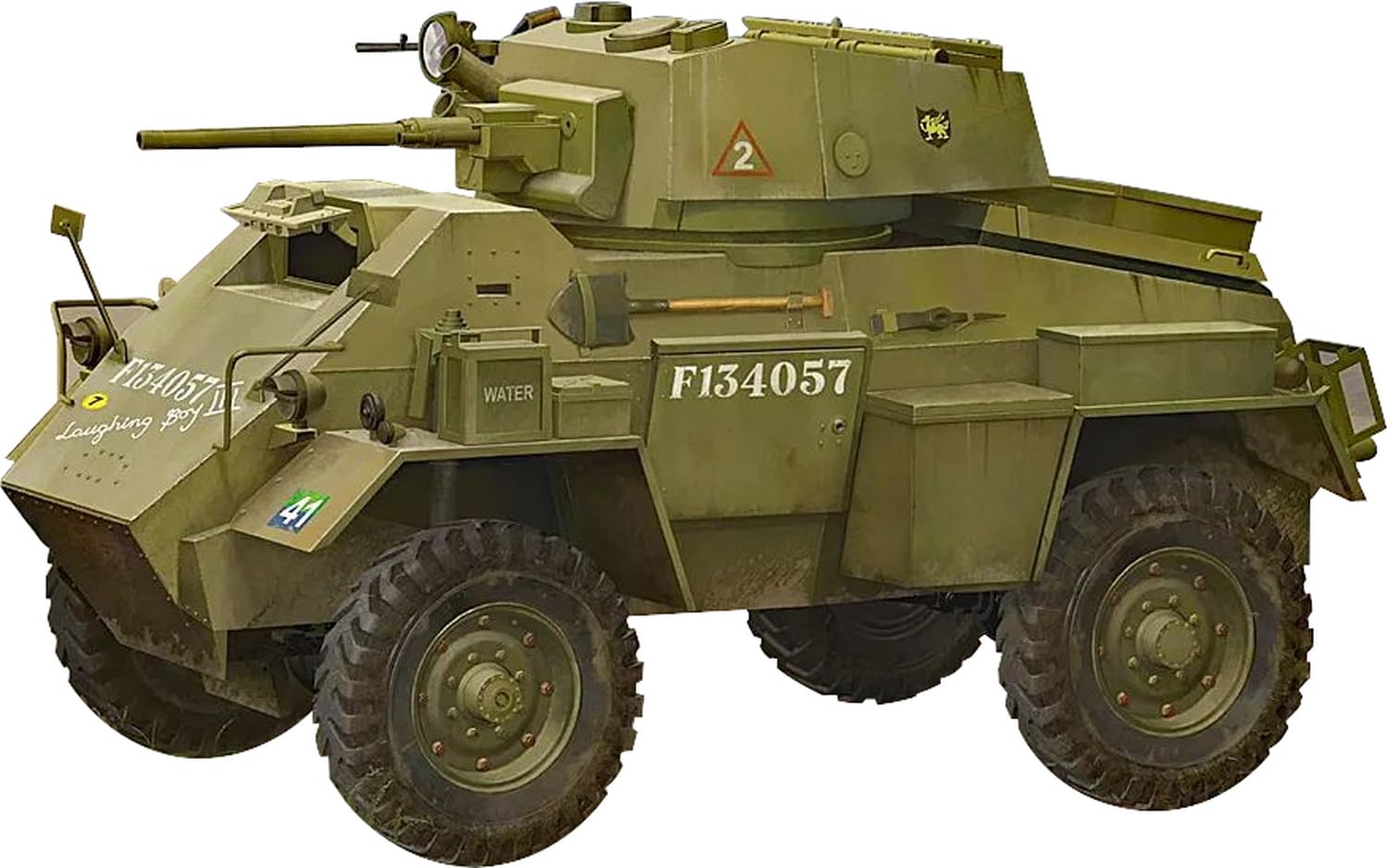 

Пластиковая модель британского бронеавтомобиля Humber Mark 4 Fore Art FHB2007 1/72