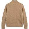 Polo Ralph Lauren FW25 Logo Embroidered Zip High Neck Knit Sweater Classic Edition Men sweater 710892482-017