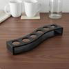 Rundloch Schnapsglas Halter 6/12 Löcher Weinglas Regal Bambus Schnapsglas Tablett Heimbrauerei