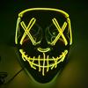 Black Luminous Halloween Mask for Party & Festival