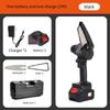 1PC Handheld Lithium Chainsaw Rechargeable Mini Chainsaw Household Single Hand Saw Outdoor Logging Electric Chainsaw Brushless Small Pruning Saw