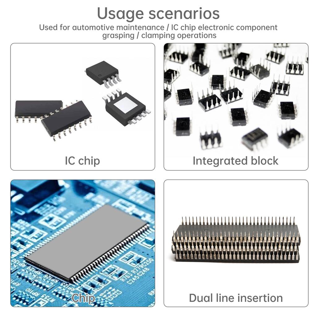 U Shaped Tweezers Chip Extractor Fuse Puller Electronic Component Extraction and Repair Tool