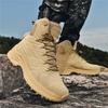 New Men Tactical Boot Military Original Hunting Hiking Shoes Unisex Breathable Lace Up High-Top Boots Desert Army Climbing Shoes