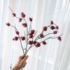 11 Fruit Artificial Pomegranate Branches Realistic Handmade Foam Fruits Branches Plastic Elegant Fake Plants