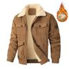 Men's Corduroy Jacket Suitable for Light Casual Wear In The Workplace, Light Outdoor Activities, Layering In Autumn and Winter