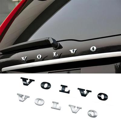 Car Letter Badge Auto Trunk Metal Stickers For Volvo Xc60 Xc90 V40 V60 S60 V50 V90 S80 C40 XC40 V70 XC70 C30 C70 Rdesign