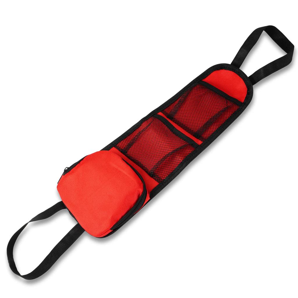 1 Piece Car Seat Back Hanging Bag Oxford Cloth Waterproof Thermal Pressure Resistant Handle Side Storage Bag Vehicle Compression