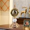 European Light Luxury Clock American Luxury Retro Creative Office Table Clock Wine Cabinet Home Decoration Decoration