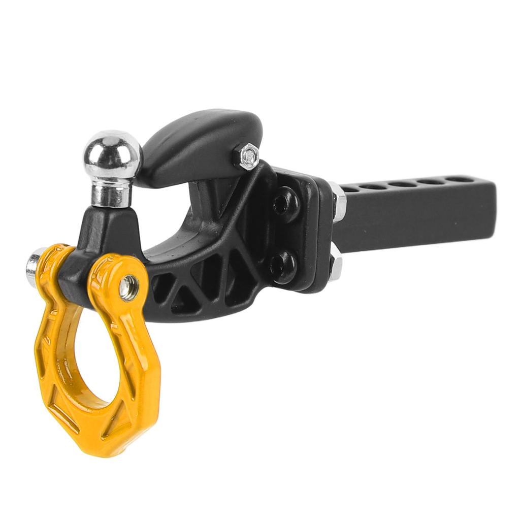 RC Trailer Hitch Tow Hook Aluminum Metal Trailer Hitch Receiver for SCX10 RC Crawler Accessories