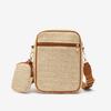 Women's bag, new one-shoulder straw small bag, sports and leisure, mother and child messenger bag, and a mobile phone bag.
