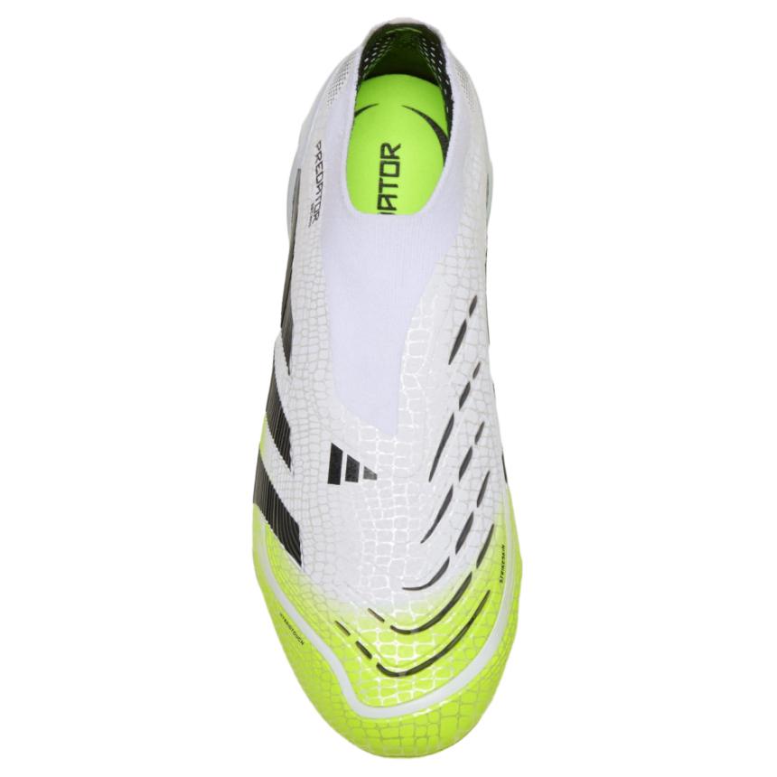adidas Predator Elite Schnürlos FG Radiant Blaze Pack Unisex Sneaker Wolkenweiß Kernschwarz JI1075