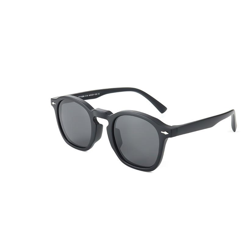 New Children's Polarized Sunglasses, Unisex, with Silicone Frames and Studs, for Outdoor Use, Offering UV Protection and Sunshade