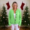 Women'S  Sweater Cute Fun Printing Sweater Fall And Winter Long Sleeve Knitted Sweater