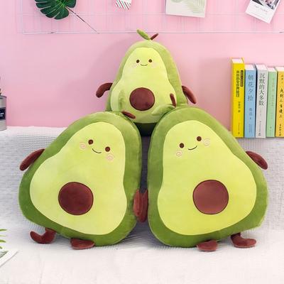 Home Decoration Hugging Pillow Avocado Plush Toys Appease Toys Avocado Stuffed Toys Plush Plants