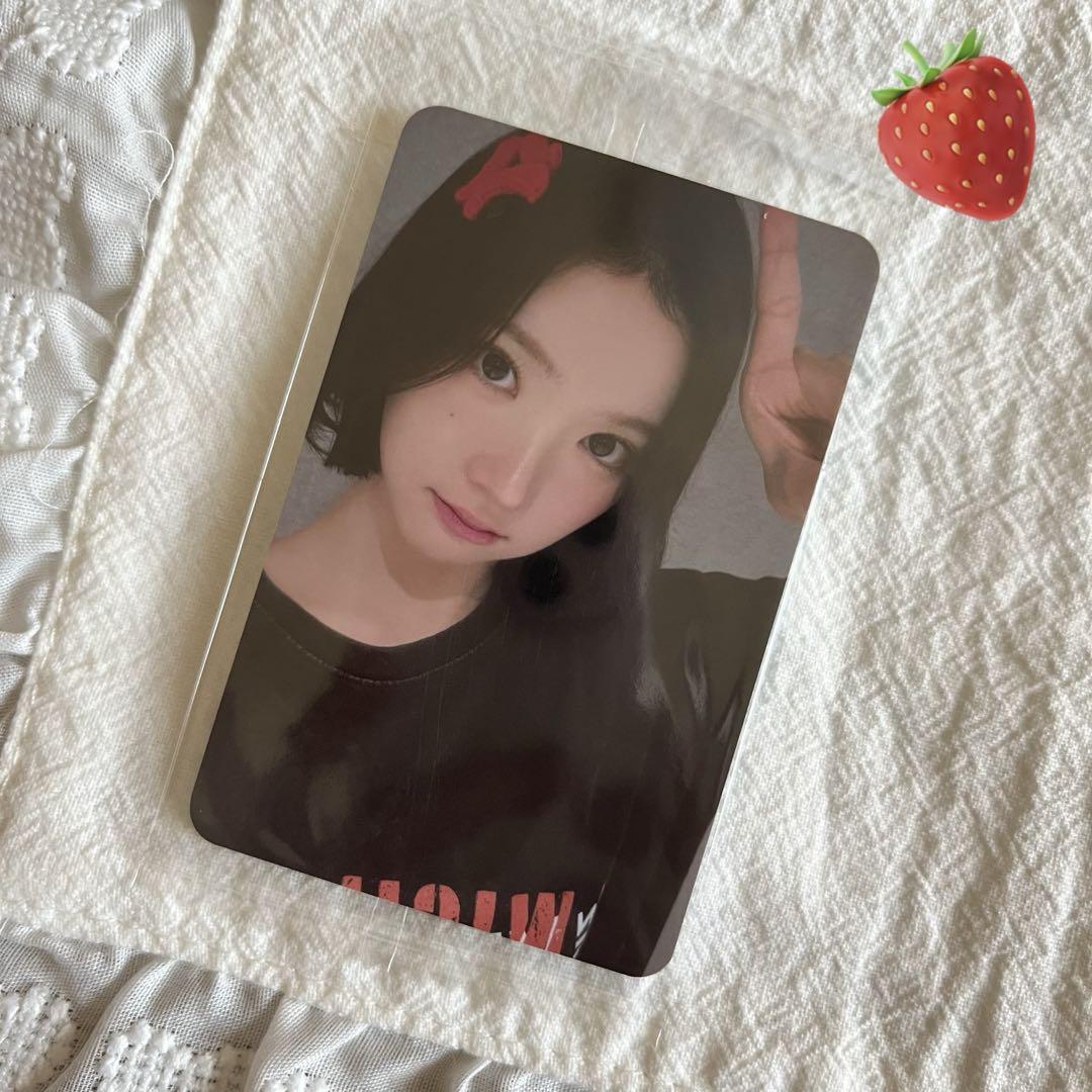 

[USED] Hearts2Hearts Jiwoo trading card ktown4u k4