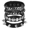 1 Set Punk Bracelet Studded Wristband Unisex Punk Bracelet Fashion