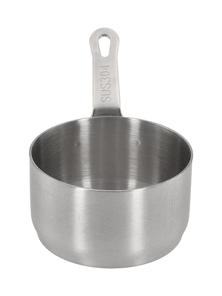 100% Brand New High Quality Sauce Pan Small Stainless Steel With A Hanging Hole 1pcs 60-100ml Long Handle Milk Pot