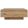 Artisan Oak Coffee Table 80 X 80 X 31 Cm Engineered Wood