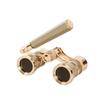 Tragbares Leichtes Opernglas Optisches Glas 3X Metallfernglas Retro Hochauflösendes Konzertfernglas