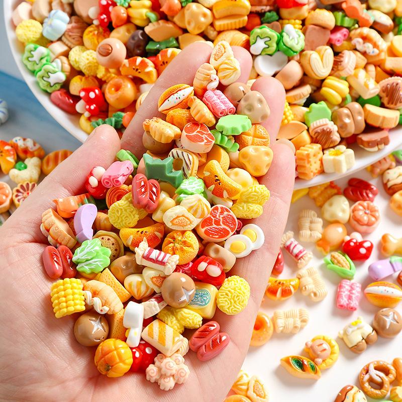 

10 шт. Kawaii Cartoon 3D Food Resin Холодильник Магнит Сувенирный Магнит На Холодильник Торт Конфеты Наклейка жёлтый