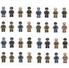WWII Military Building Blocks: Children's Toy Figure Collection