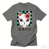 Demon Slayer Sabito Mask Tshirt Cosplay Merchandise Streetwear for Men Women