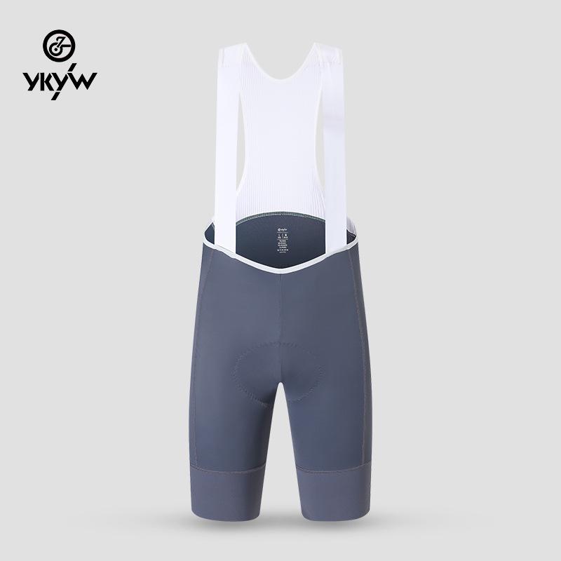 Breathable Non-Slip Cycling Bib Shorts with Double Arrow Seat Pad