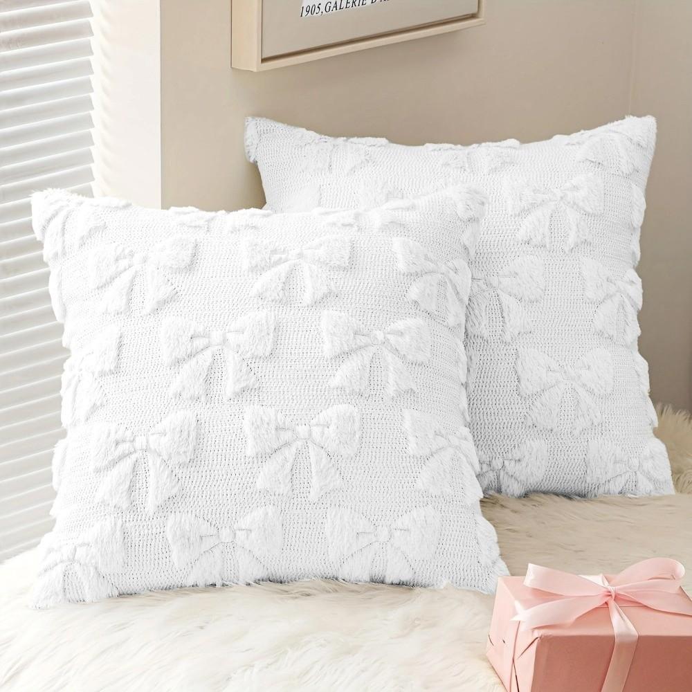 Super Soft Throw Pillowcase Solid Color Cushion Pillow Cover New Pillow Case  Home Decoration