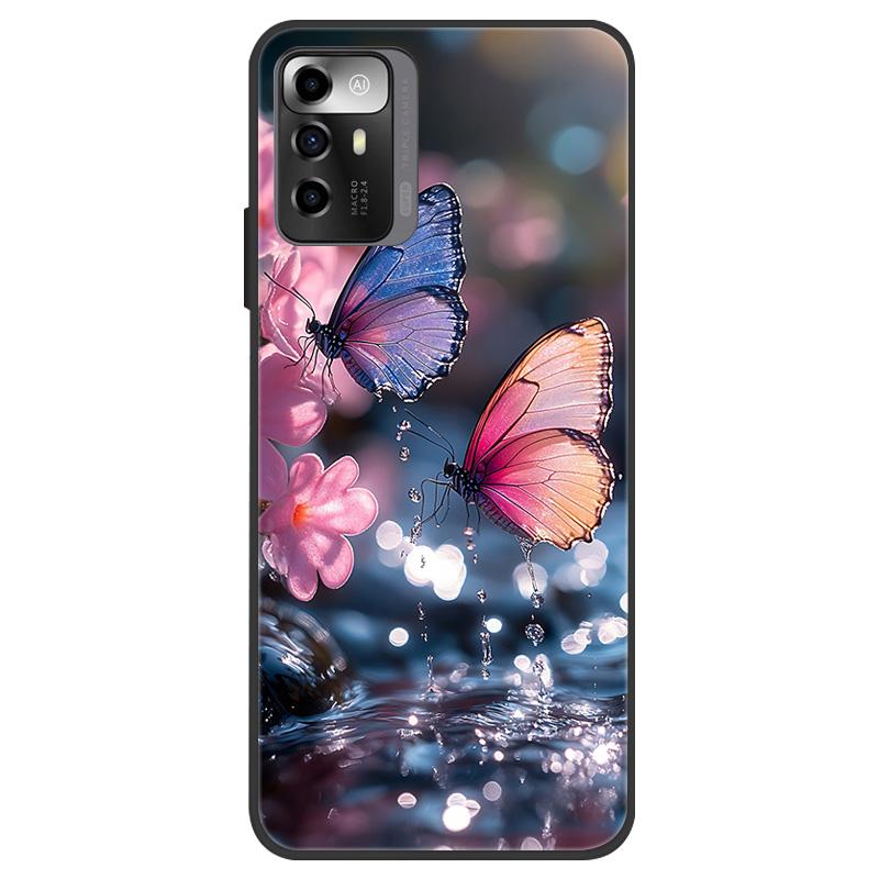 Etui na ZTE Blade A72 5G Marmurkowe Silikonowe Miękkie Odporne na Wstrząsy TPU Tylna Pokrywa dla ZTE A72 5G A 72 Etui 7540N Funda Shockproof Coque