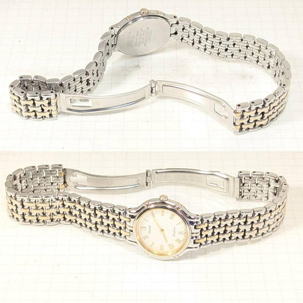 Used Seiko EXCELINE Ladies, Battery Replaced, Working Condition, A-27