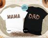 Cow Print Family Birthday Shirt: Western Mama, Dad & Mini
