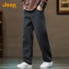 Jeep Men's Loose Straight Casual Trousers
