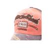 Old cap color matching pure cotton sunshade baseball cap curved brim hat adjustable large brim retro style