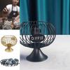 Metal Coffee Capsule Holder Stand Wire Basket Storage Organizer for Coffee Pods Compatible with Most Capsule Sizes Kitchen Countertop Display