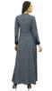 Bimba Women's Pashmina Blend Printed Maxi Winter Jilbab Dress