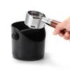 Kaffesump Hink ABS Knacknings Slaggtunna Rund Mini Knacknings Slaggtank Semi-espresso Specialavfall Sumplåda Baristaverktyg
