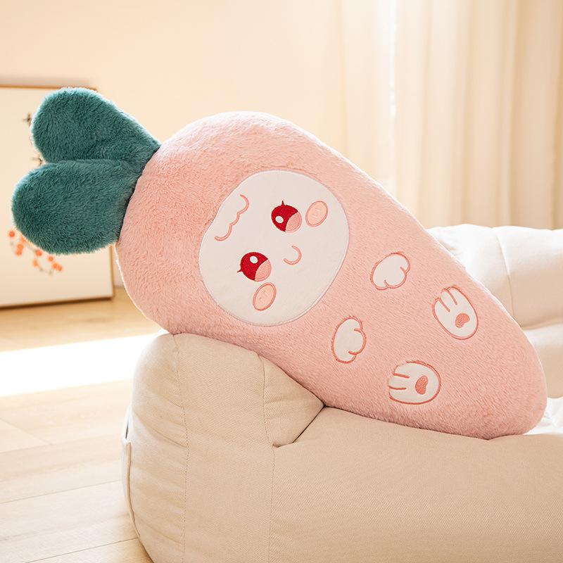 

Морковь Подушка Милый Редис Кролик Плюшевая Игрушка Кукла Девочка Кровать Сон Обнимать Длинная Подушка 80cm розовый