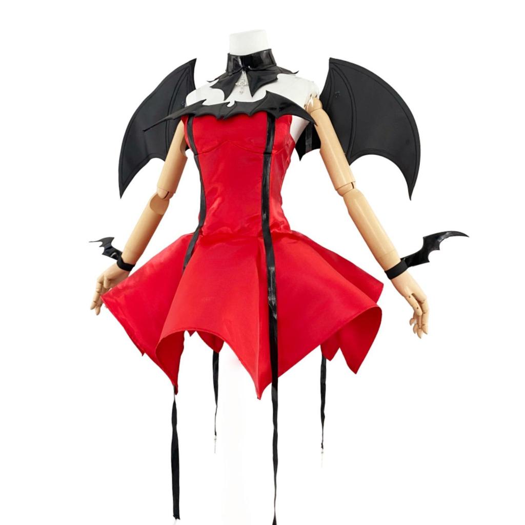 Shugo Chara Tsukiyomi Utau Teufelsverwandlung Cosplay Kostüm Komplettset