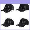 Kstyle Casual Baseball Cap With Wide Brim Cotton Adjustable Sun Protection For Outdoor Streetwear