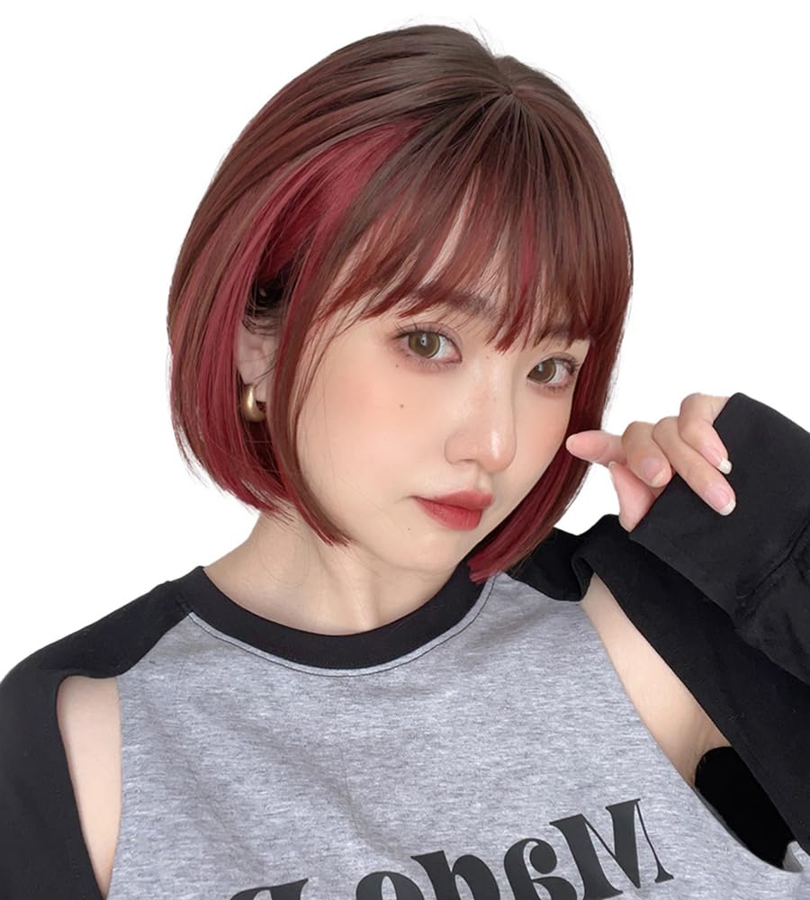 

Brightlara Full Black or Blonde Everyday Wig, Bob, Short, Wig, Women s, Hair, Use, tf1704-UD