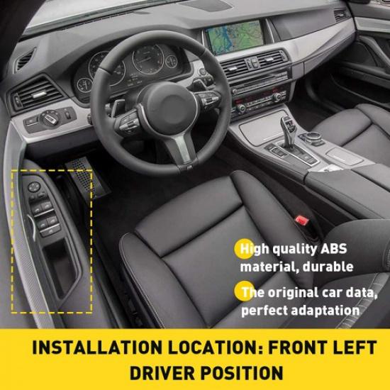 Power Panel Window Switch Bezel Cover For Control 02-10 1500 Ram Dodge 2500 Gray