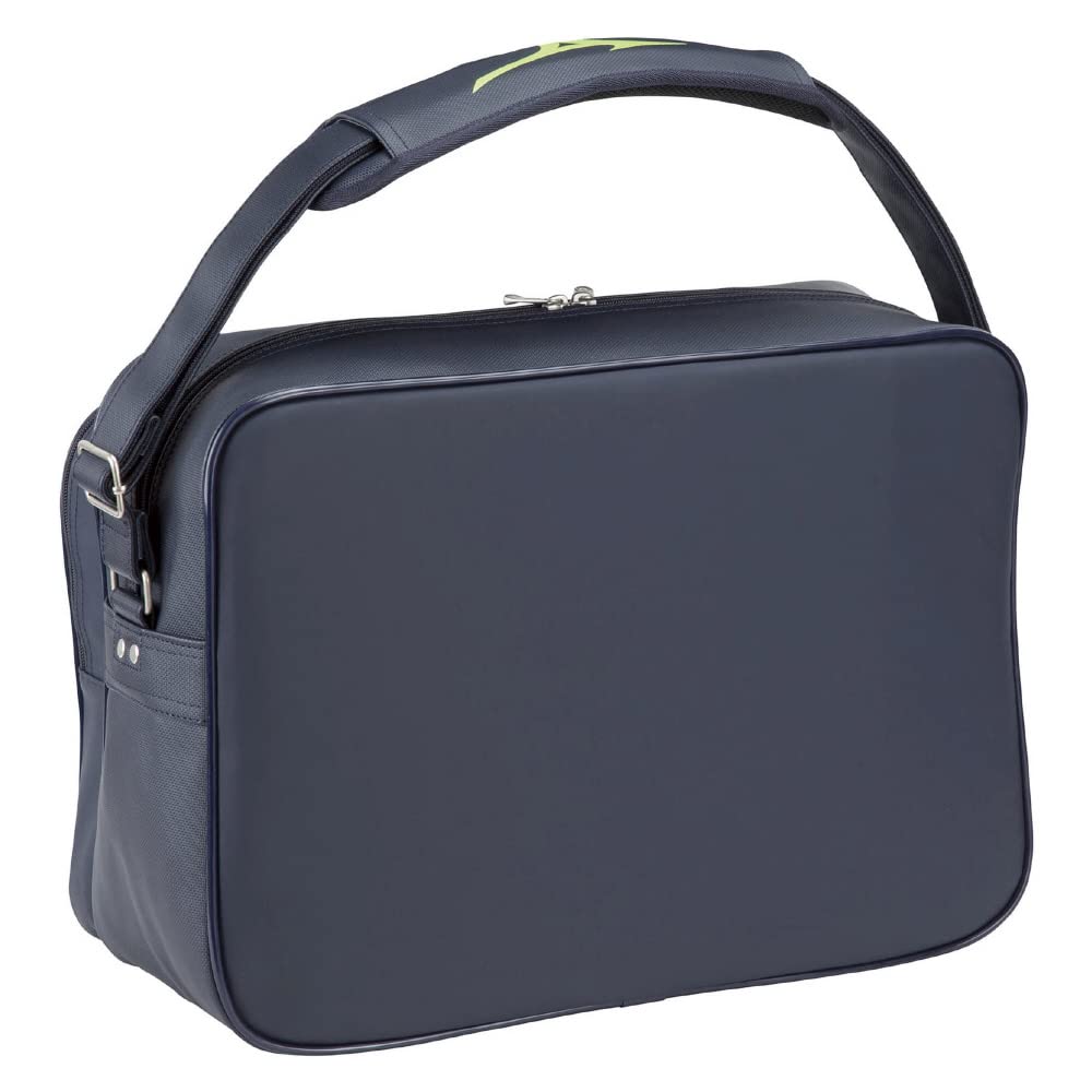 NXT Shoulder Bag L Large Capacity School Sports Club Activities Unisex 33JS2003 Navy x Lime [Mizuno]