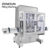 ZONESUN ZS-SV4G  Automatic Paste Honey Cream Quantitative filler Machine Servo Motor Liquid Water Bottle Filler Four Nozzles