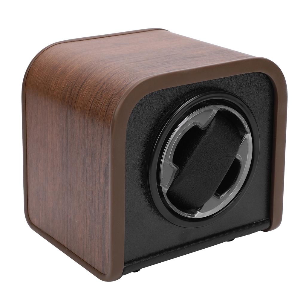 Watch Winder Controllable LED Ambient Lighting Low Noise Automatic Watch Rotator Box for Home