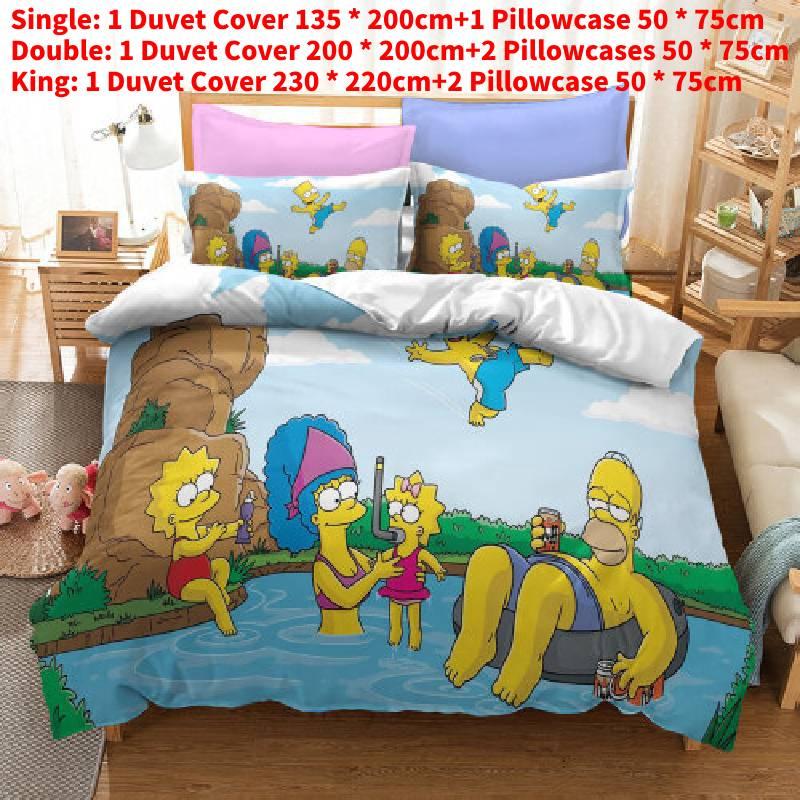 High Definition Digital Printed Bed Sheet Set For Us Size Bed Cross-border 3d Bedding Vibrant Colors Single