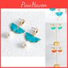 Pearl Geometric Unique Drop Earrings For Women Trendy And Stylish Summer Accessories Fashion