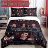 3pcs Duvet Cover Set (1*Duvet Cover + 2*Pillowcase, Without Core), Custom Name The Vampire Diaries Pattern Bedding Set, Home Bedroom Decor Gift