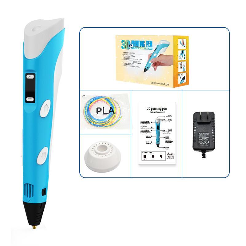 

3D ручка для детей: Сделай сам кисть, Развивающая игрушка, Инструмент для граффити высокой температуры