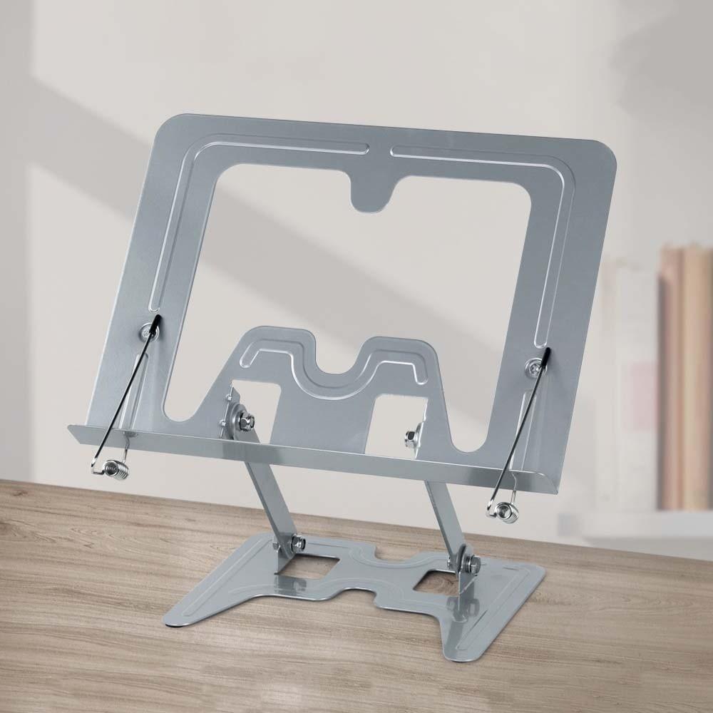 Full Metal Book Holder Rotating Bookstand Textbook Holder Reading Stand Bedside